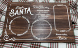 Santa Tray - Personalizable