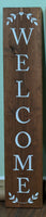 Carved Porch Sign - Welcome Basic