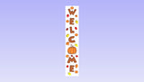 Carved Porch Sign - Fall Leaves and Pumpkins